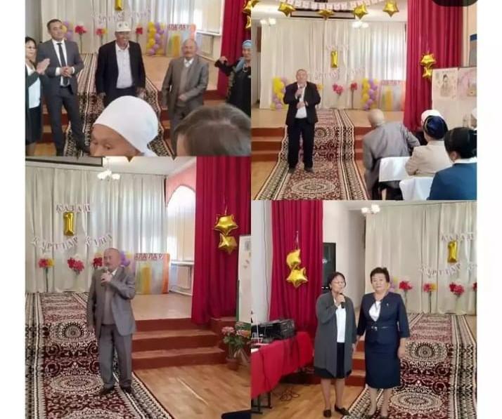 "Қарттарым-асыл қазынам" тақырыбында  1 қазан  қарттар күніне орай ардагер ұстаздармен кездесу ұйымдастырылды.
